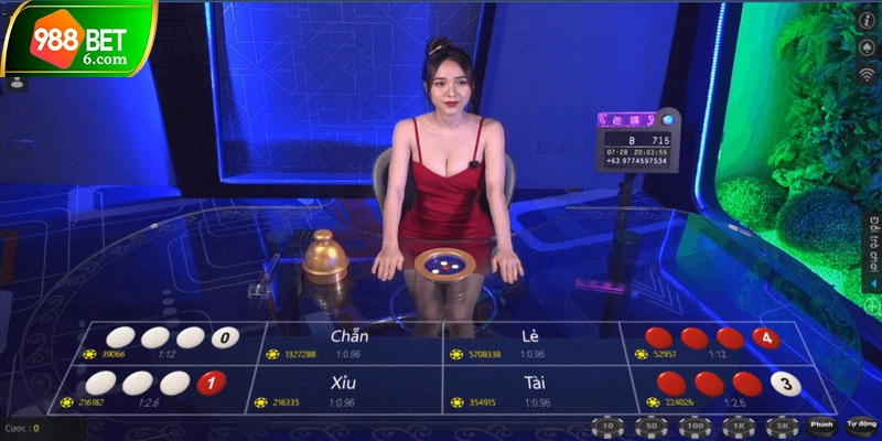 Mô tả game Live xóc đĩa 988BET